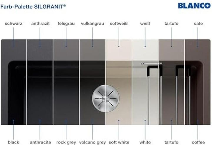 Produktbild Blanco ZIA 45 S Compact (Einbauspüle mit Abtropffläche, 68 cm, 50 cm)