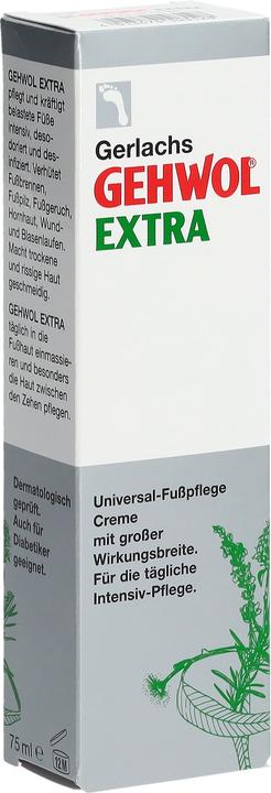 Produktbild Gehwol Extra (Fusscrème & Fussgel, 75 ml)