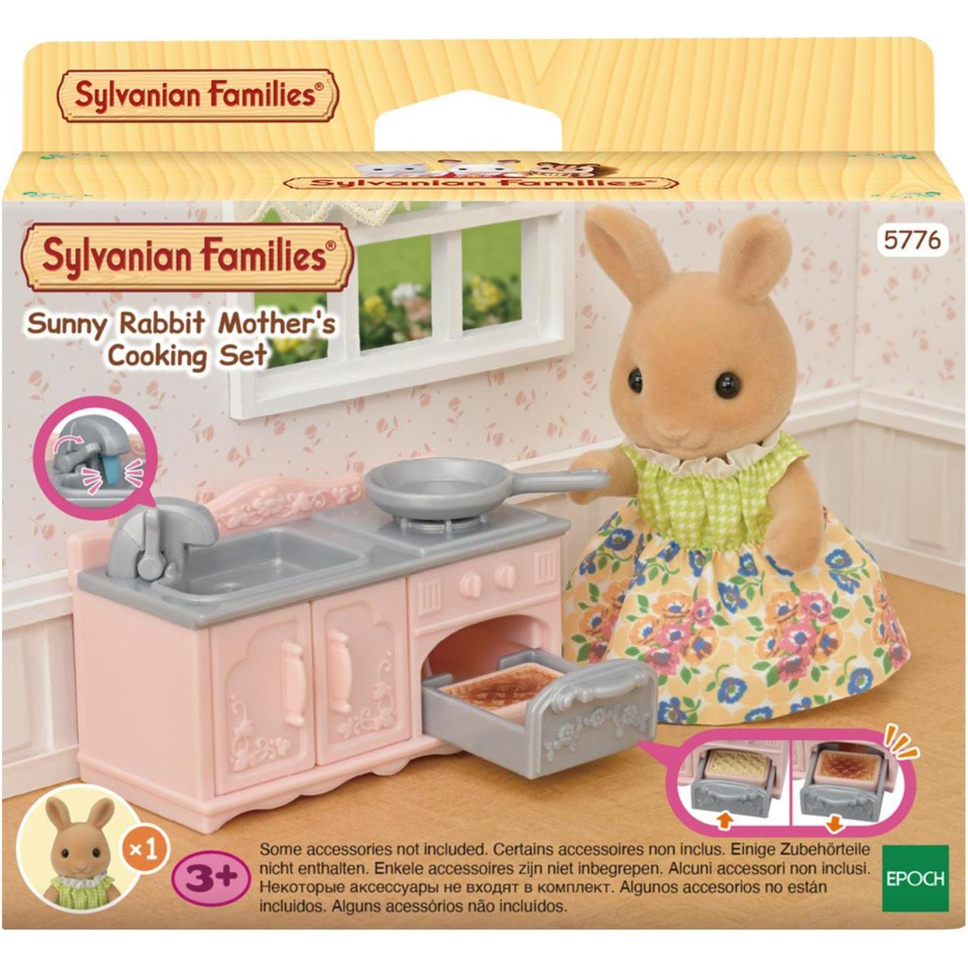 Thumbnail - Sylvanian Families Mutter Hase Sonnenschein Küchenset