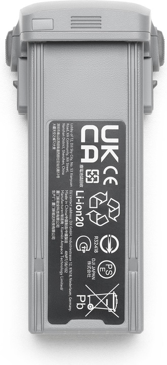Actual product image DJI Air 3s RC-N3 (45 min, 724 g, 50 Mpx)