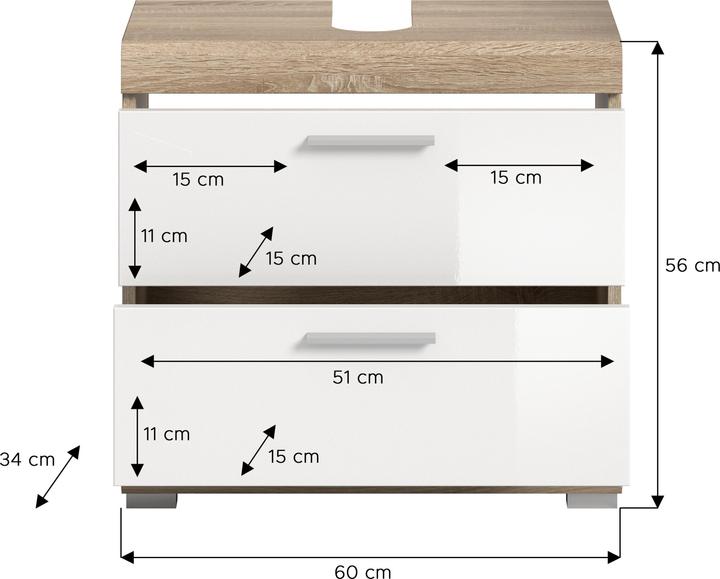 Produktbild Xonox Home Lambada (60 x 34 x 56 cm)