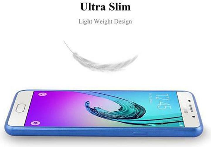 Actual product image Cadorabo TPU Matt Metallic Cover (Samsung Galaxy A3 (2016))