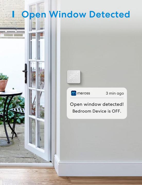 Actual product image Meross Smart Wi-Fi Thermostat