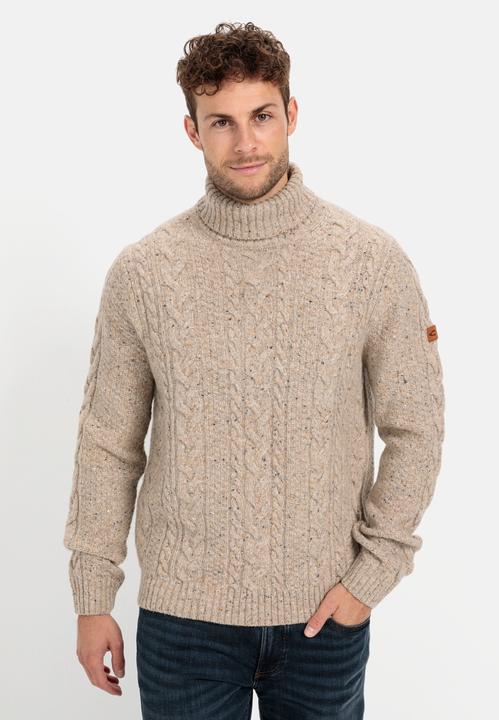 Produktbild Camel Active Rollkragenpullover aus nachhaltiger Merinowolle (M)