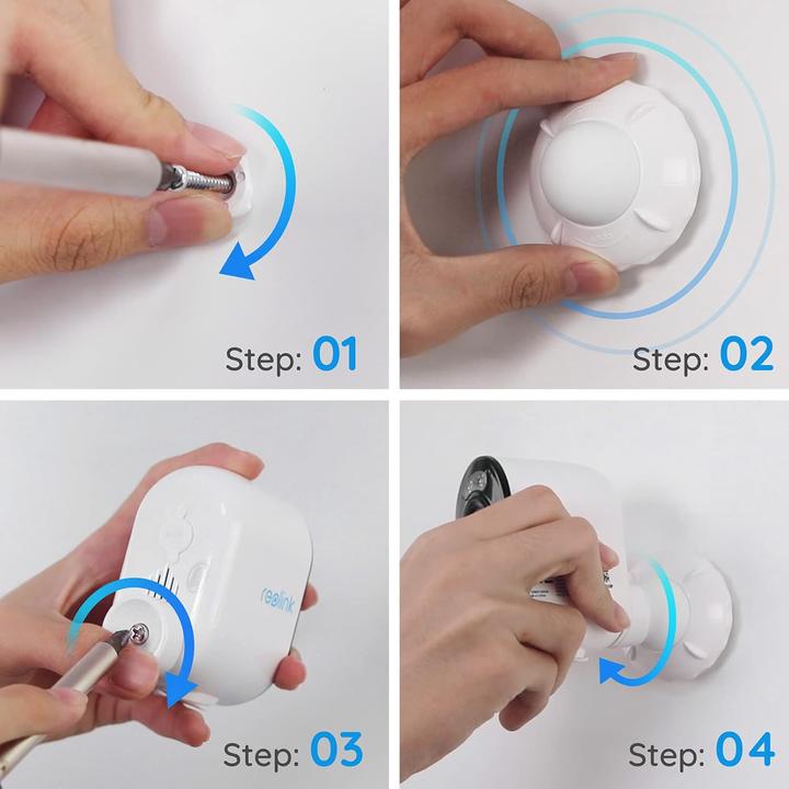 Actual product image Reolink Magnethalterung für Argus 3 Serie, Weiss (Mounting kit)