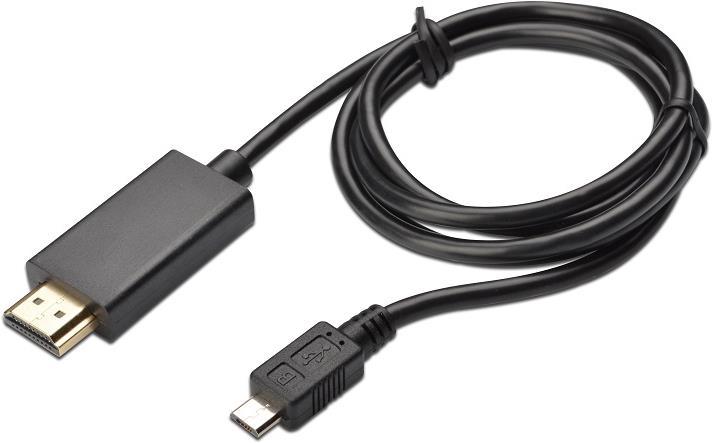 Image du produit Assmann Câble de connexion MHL (3 m)