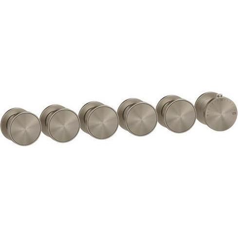 Gessi, Badarmatur, Origini Fertigmontageset Thermostat, 5-Wege, Vertikale/horizontale Wandmontage