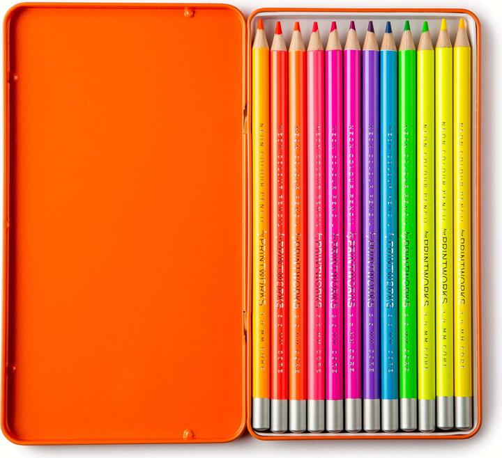 Image du produit Printworks Set de crayons de couleurs NEON (12 x)