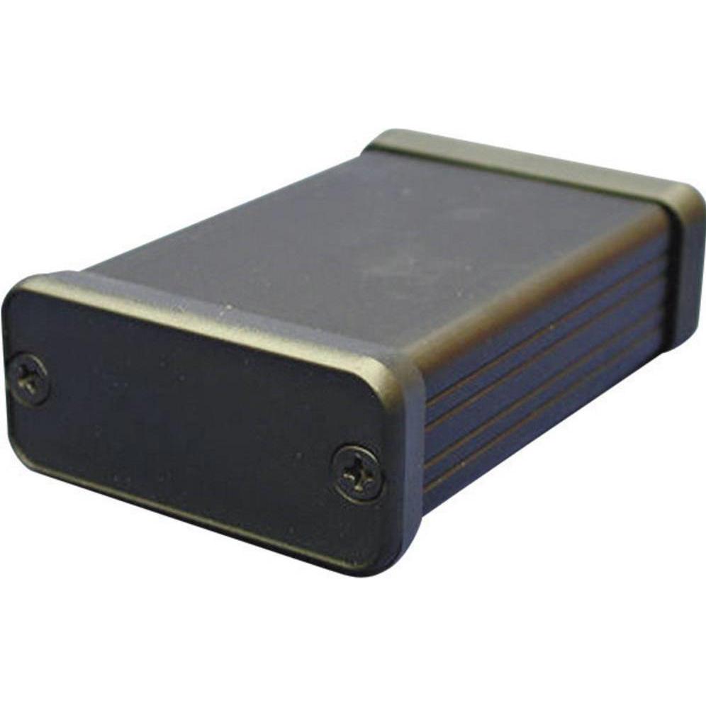 Thumbnail - Hammond Extruded aluminium enclosure, black (Gehäuse), Elektronikzubehör + Gehäuse, Schwarz