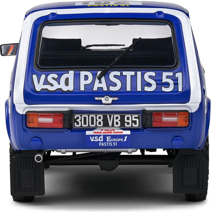 Image du produit Solido 1:18 Lada Niva Paris-Dakar #182 blanc