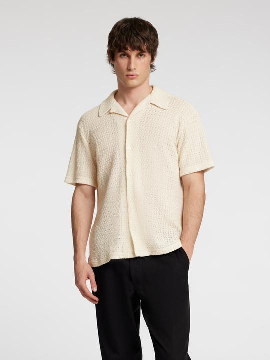 Immagine prodotto Selected Homme Jacquard Strick Kurzarmhemd (L)