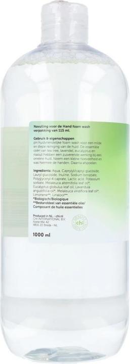 Produktbild CHI Teebaum Handwaschmittel Nachfüllpackung (Handseife Nachfüllpackung, 1000 ml)