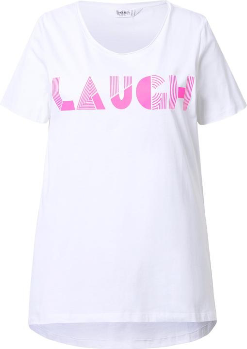 Immagine prodotto Angel of Style T-Shirt, A-Linie, leuchtender Schriftzug LAUGH (54)