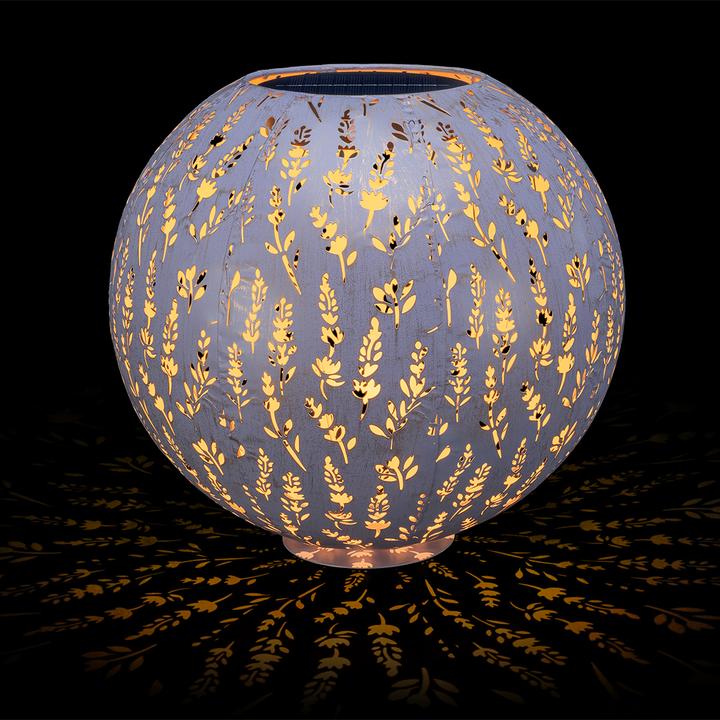 Produktbild Keller Fahnen Solar LED Laternen Antik Lavendula