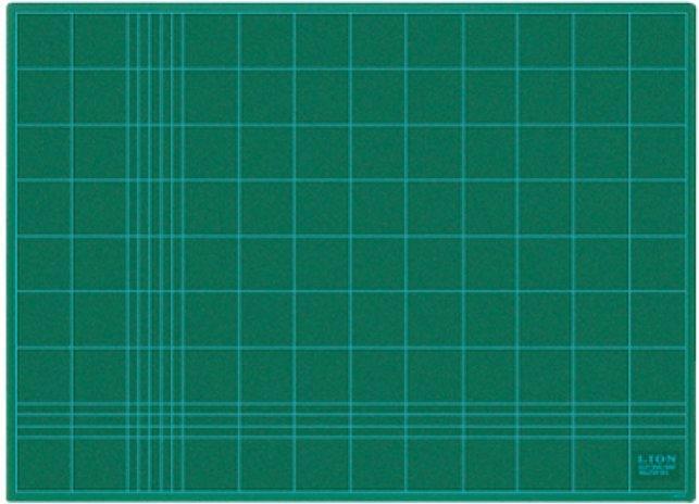 Produktbild Lion Schneidematte Cutting Mat CM-60 62x45cm grün mit Rasternetz (62 x 45 cm)