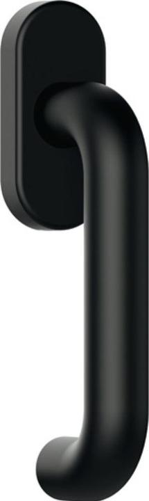 Hewi Window handle 111PBFG Polyamide 90 deep black matt 30 mm Standard