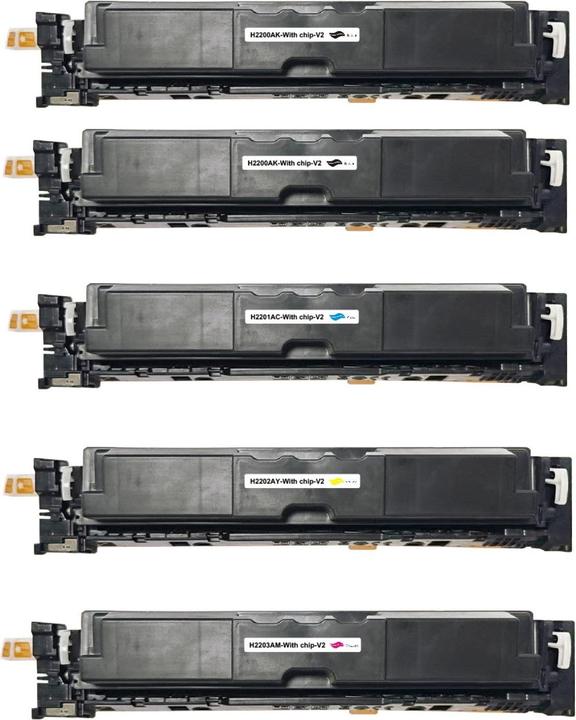 Produktbild Hermex Kompatibler Toner für HP Color LaserJet Pro MFP 4302dw (M, C, Y, BK)