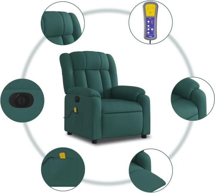 Produktbild vidaXL elektrischer Massagesessel