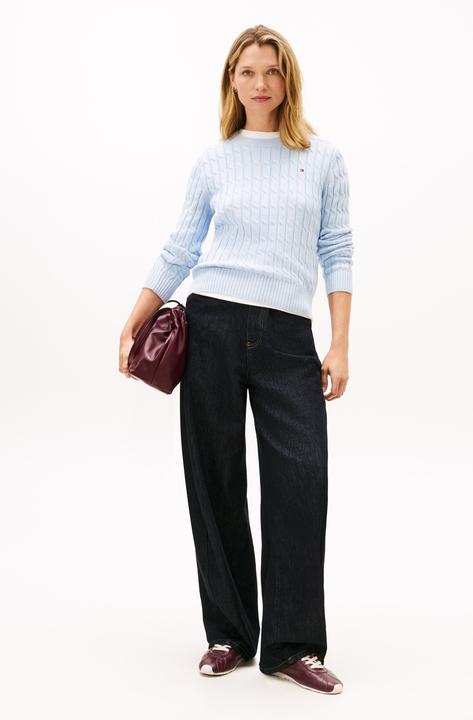 Produktbild Tommy Hilfiger Kabelmittenzug Pullover (S)