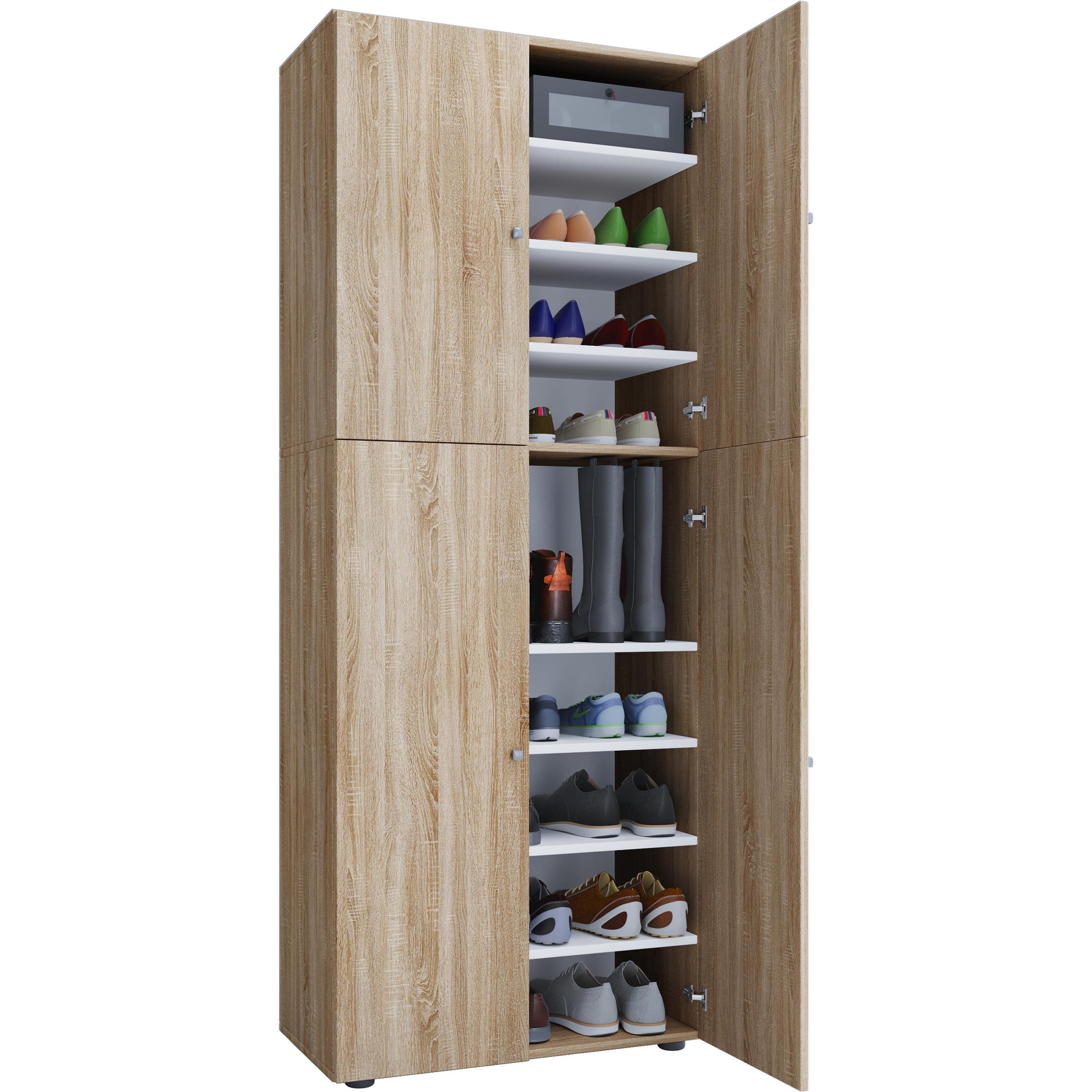 Thumbnail - VCM, Schuhschrank, Lona (70 x 37 x 184 cm)