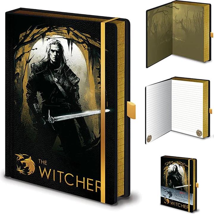 Hole in the Wall The Witcher: Forest Hunt Premium A5 Notebook