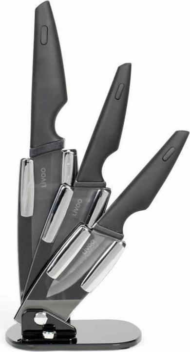 Produktbild Livoo Block mit 3 Keramikmessern und Halter