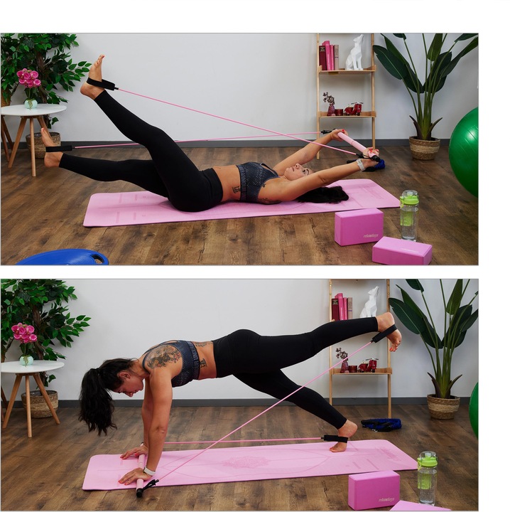 Actual product image Relaxdays Pilates bar