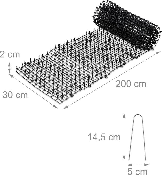 Actual product image Relaxdays Thorn grid