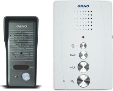 Actual product image Orno Zestaw Domofonowy, Jednorodzinny Bezsłuchawkowy, Biały, Eluvio