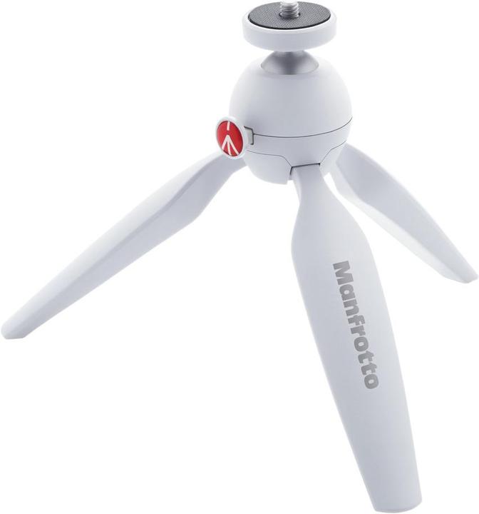 Manfrotto PIXI Mini-Stativ Weiss (Metall)