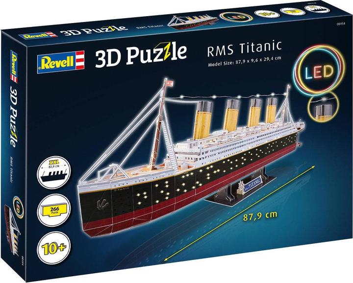 Image du produit Revell Titanic LED (266 pièces)