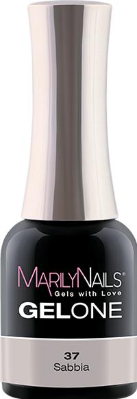 Immagine prodotto Marily Nails GELONE - 37 Sabbia (Sabbia, Smalto per unghie effetto gel)
