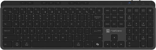 Actual product image Genesis Natec Medusa Us Wireless Bt+ 2 4 Ghz X-Scissors Slim Tastatur (US, Wireless)