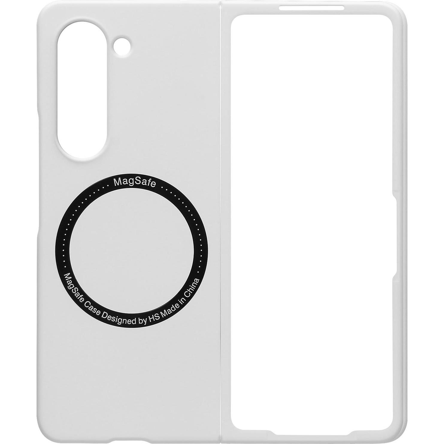 Avizar Polycarbonat dünnes Cover Series (Samsung Galaxy Z Fold5), Smartphone Hülle, Weiss