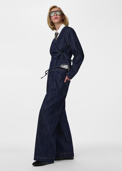 Produktbild Pieces PCGEGGO MW PULL-UP Wide Fit Jeans (32, XS)