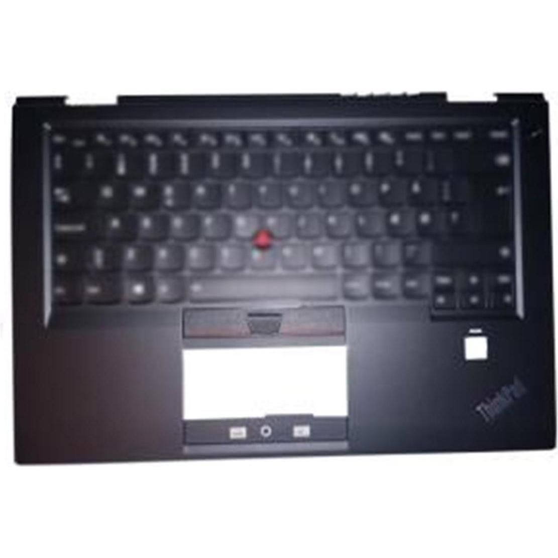 Lenovo MECH ASM KBD US Bezel US screw, Notebook Ersatzteile, Schwarz