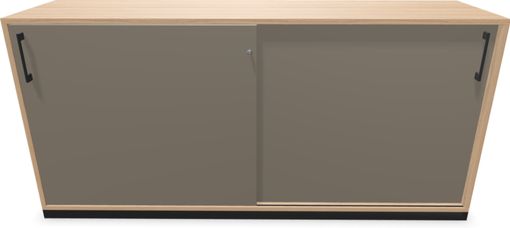 Image du produit Narbutas Choice Armoire à portes coulissantes (160 x 40 x 76 cm)