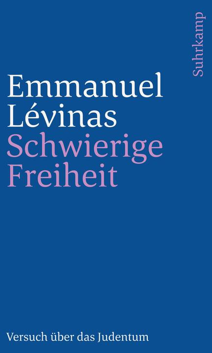 Produktbild Schwierige Freiheit (Deutsch, Emmanuel Lévinas, 2017)