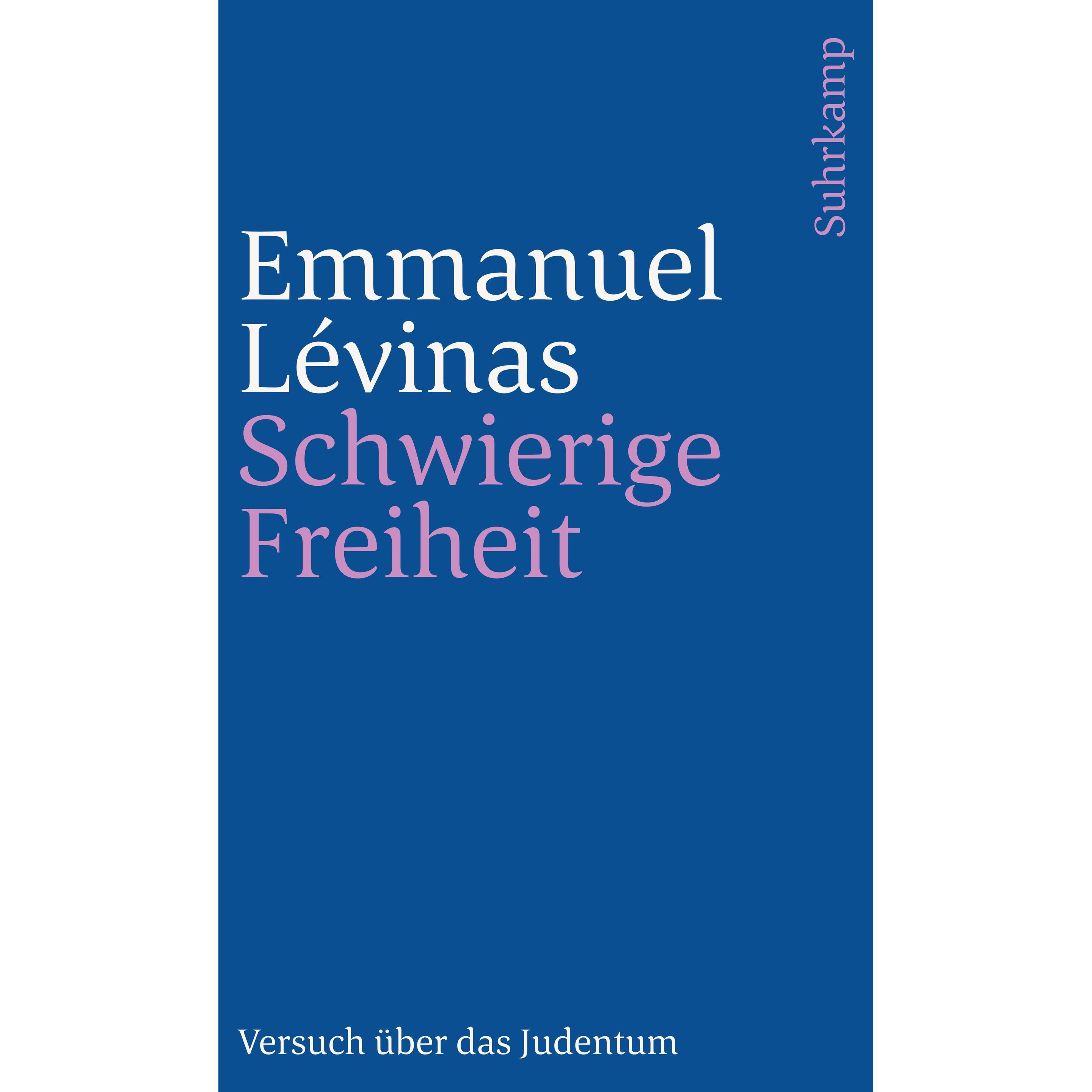 Schwierige Freiheit, Fachbücher von Emmanuel Lévinas