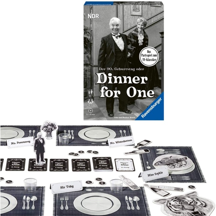 Actual product image Ravensburger Dinner for One (German)