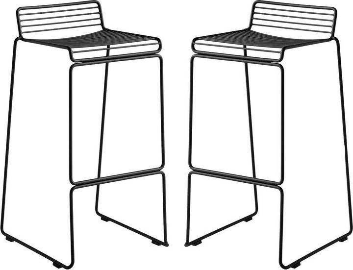 schwarz pulverbeschichtet