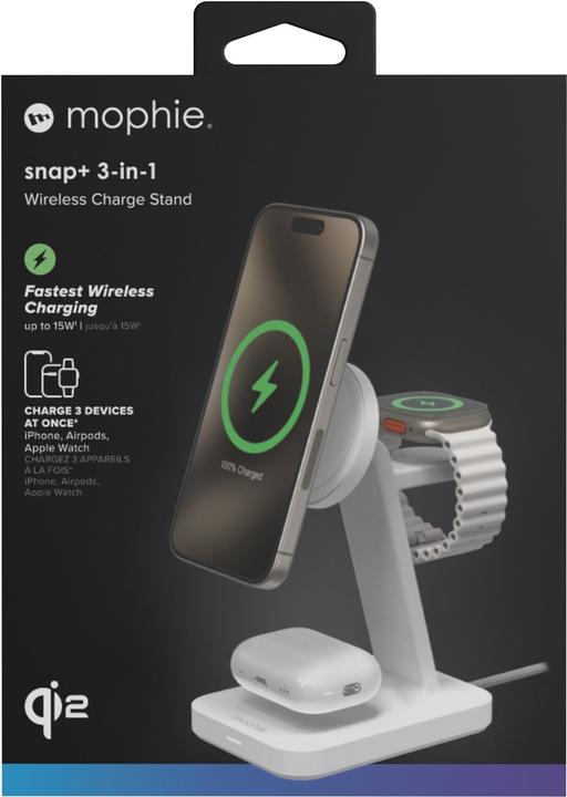 Produktbild Zagg Snap+ 3-in-1 Wireless Charge Stand (15 W)