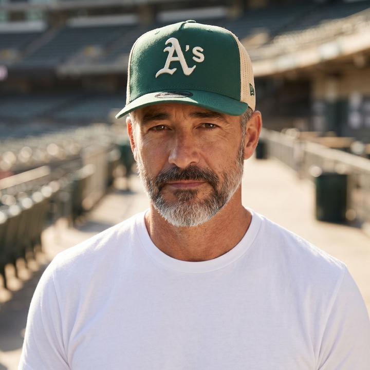 Produktbild New Era 9Fifty A-Frame Cap - Grained Oakland Athletics (One Size)