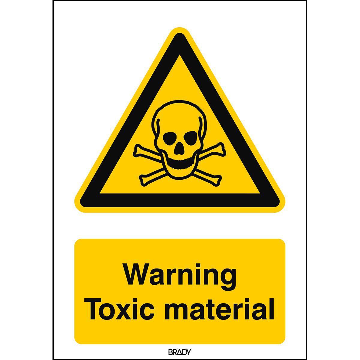 Brady, Sicherheitskennzeichnung, ISO Safety Sign - Warning