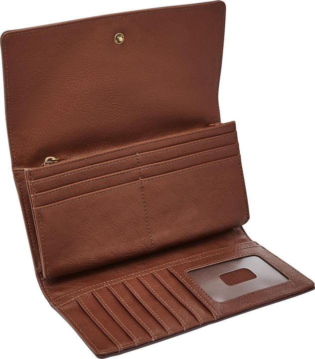 Actual product image Fossil Logan wallet RFID leather 18.5 cm