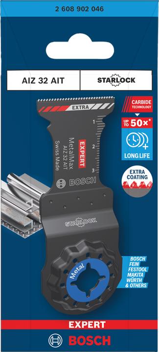 Productafbeelding Bosch Professional Zubehör EXPERT AIZ 32 AIT Tauchsägeblatt für Multifunktionswerkzeuge