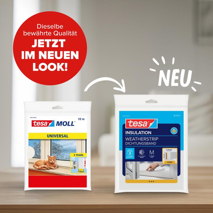 Actual product image tesa tesamoll UNIVERSAL insulating gasket (White)