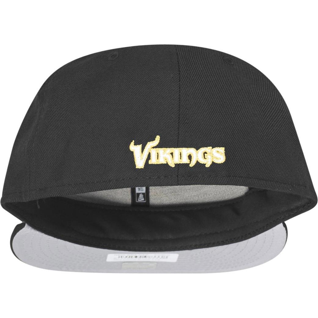 Thumbnail - New Era, Herren, Cap, 59Fifty Minnesota Vikings, Schwarz, (7 1/2)