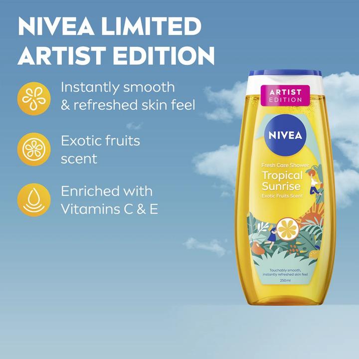 Produktbild NIVEA Exotic Feeling refreshing shower gel 250 ml (250 ml)