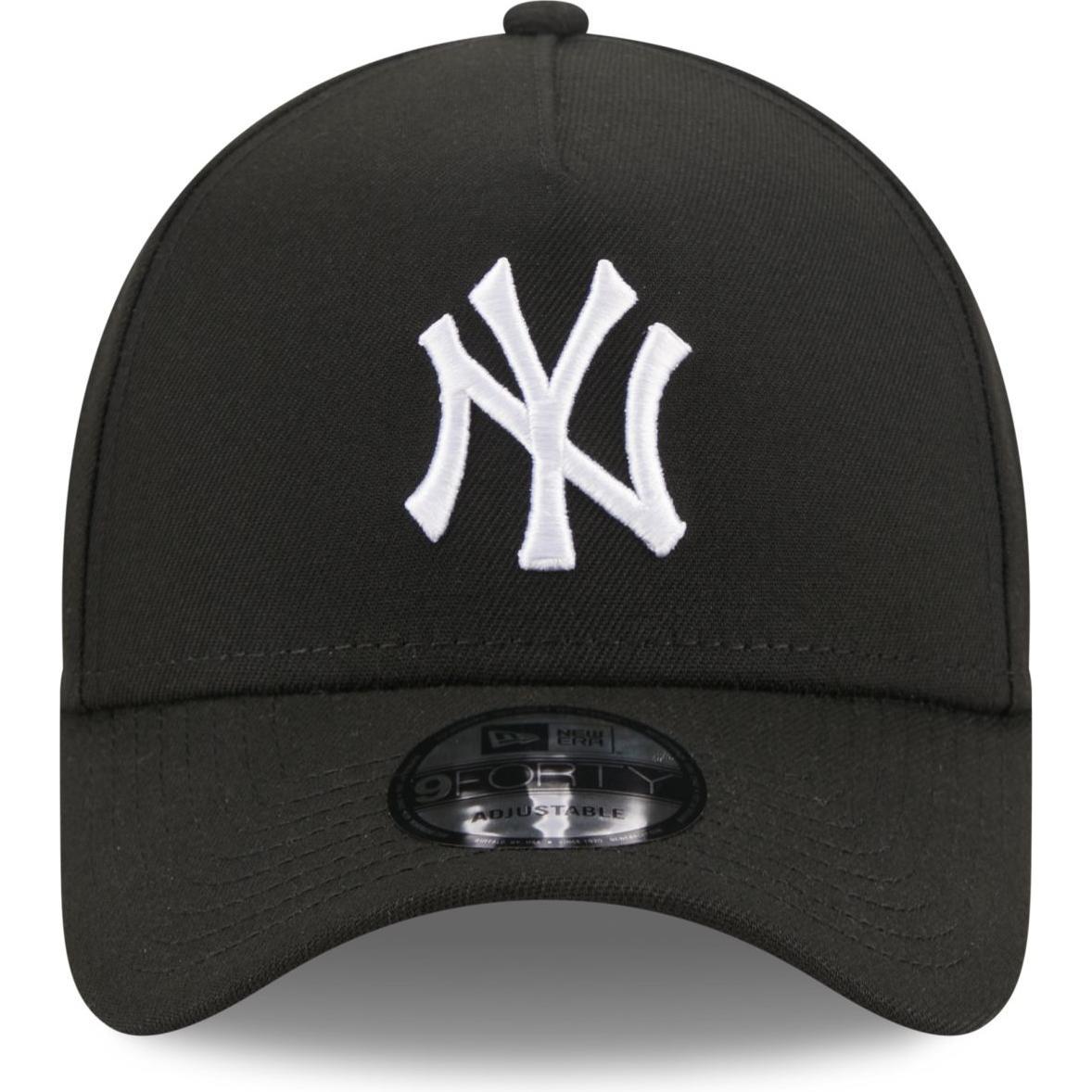 Thumbnail - New Era, Herren, Cap, 9Forty A-Frame Cap - New York Yankees schwarz, Schwarz, (One Size)